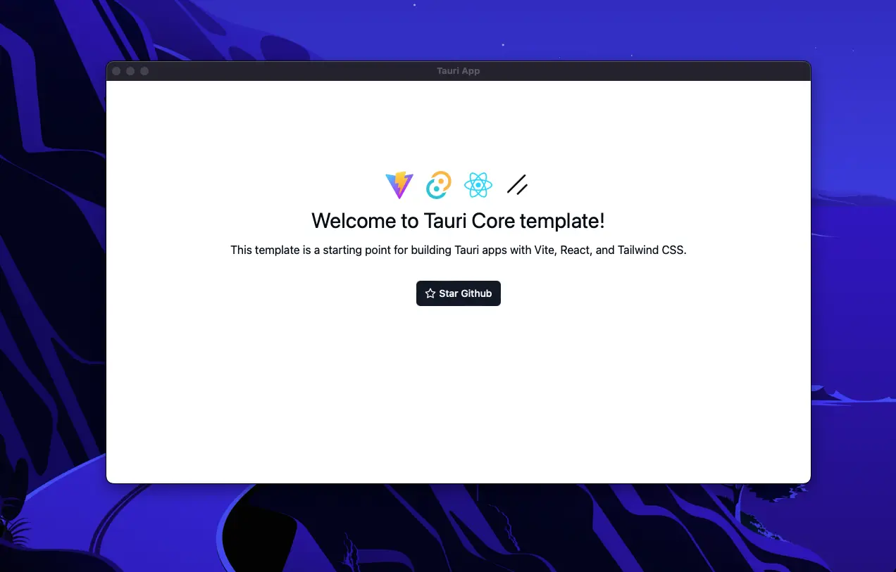 create-tauri-react (65+ ⭐)