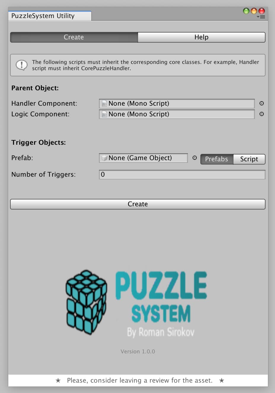 Unity Puzzle System (23+ ⭐)